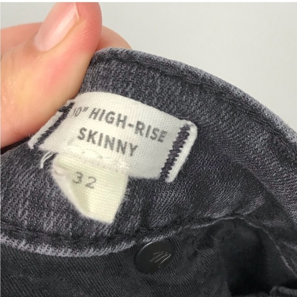 Madewell | 10” High Rise Metallic Dot Edition - Picture 8 of 8